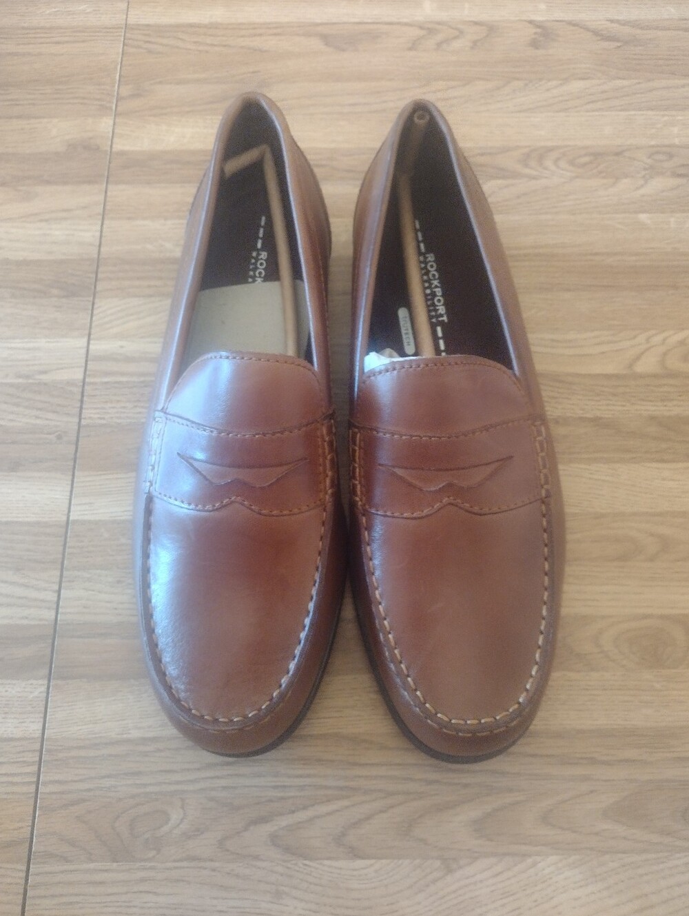 Men's Rockport Walkability Barnaby Classic Penny Loafers Size 9.5 Wide - Picture 5 of 10